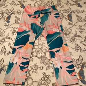 Old Navy Floral Yoga Pants